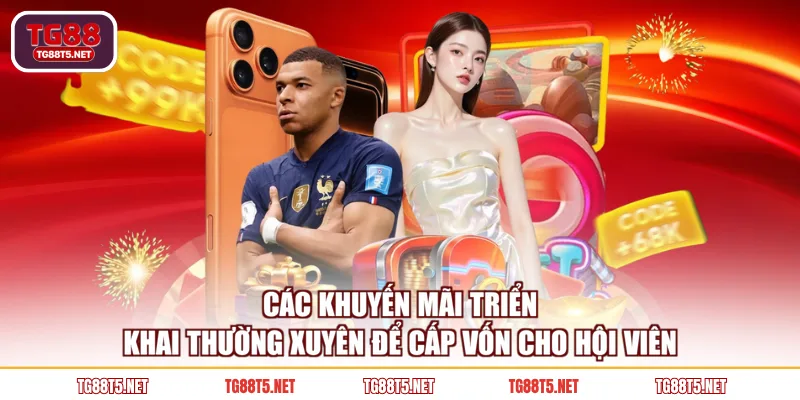 Các khuyến mãi triển khai thường xuyên để cấp vốn cho hội viên