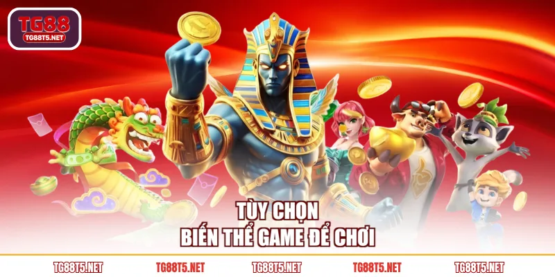 Tùy chọn biến thể game để chơi